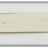 Glen Evans Grey & White Maine Tied Streamer Fly On Card