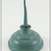 Vintage Blue Mini Thumb Pump Oiler