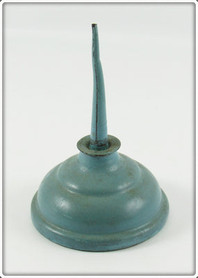 Vintage Blue Mini Thumb Pump Oiler