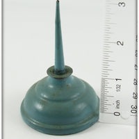 Vintage Blue Mini Thumb Pump Oiler