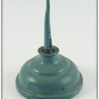 Vintage Blue Mini Thumb Pump Oiler