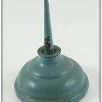 Vintage Blue Mini Thumb Pump Oiler