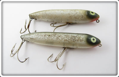 Heddon Silver Flitter Original Zara Spook Pair