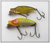Heddon River Runt Spook Sinker Pair: Yellow Shore & Perch