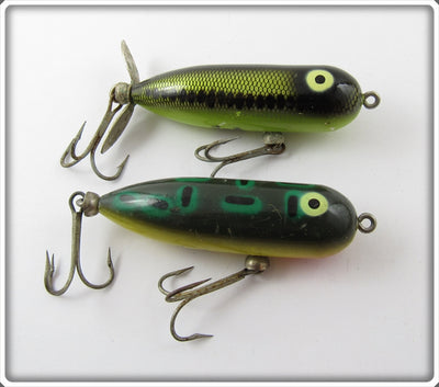 Heddon Baby Torpedo Pair: Baby Bass & Bullfrog