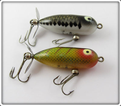 Heddon Tiny Torpedo Pair: Baby Bass & Perch