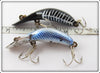Heddon Tiny Tad Pair: Black Shore & Chrome Blue Scales