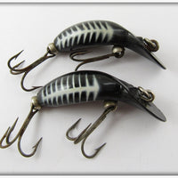 Heddon Black Shore Tiny Tad Pair