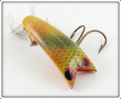 Vintage Bud Stewart Perch Scale Crawdad Lure