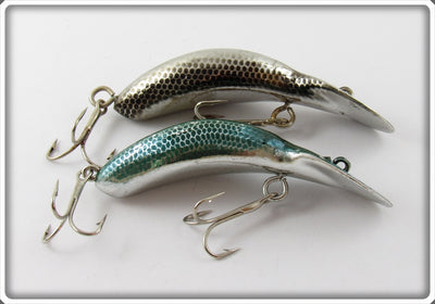 Unknown Tadpolly Type Pair: Chrome Black & Chrome Green