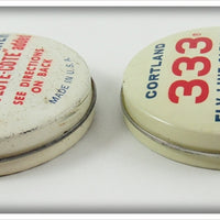 Cortland 333 Fly Line Cleaner Tin Pair