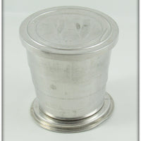 Collapsible Camping Cup With Sailboats On Lid