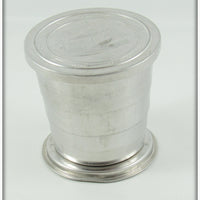 Collapsible Camping Cup With Sailboats On Lid