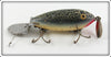 Vintage Heddon Green Crackleback Go Deeper Crab Lure