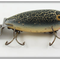 Vintage Heddon Green Crackleback Go Deeper Crab Lure