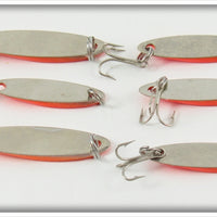 Acme Tackle Co Orange Katchmaster Lot Of Six