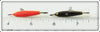 Rapala Finland Orange & Black Tiny Ice Jig Pair