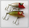 Heddon Tiny Lucky 13 Pair: Red Head Shiner & Perch