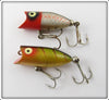 Heddon Tiny Lucky 13 Pair: Red Head Shiner & Perch