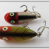Heddon Tiny Lucky 13 Pair: Red Head Shiner & Perch