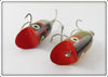 Heddon Tiny Lucky 13 Pair: Red Head Shiner & Perch