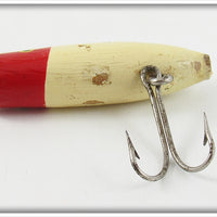 Unknown Possibly Hico Red & White Fly Rod Minnow