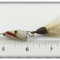 Unknown White & Red Weezel Bait Co Type