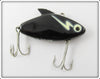 Heddon Black With White Lightning Bolt Super Sonic
