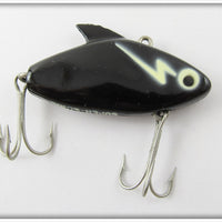 Heddon Black With White Lightning Bolt Super Sonic