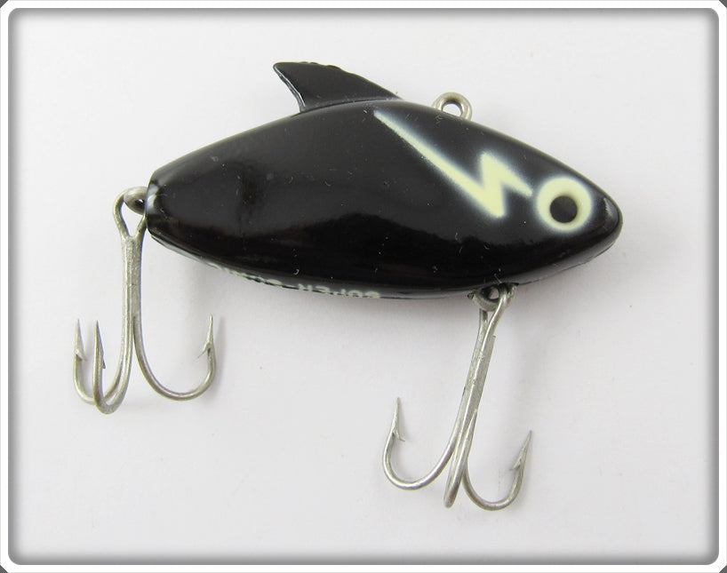 Heddon Black With White Lightning Bolt Super Sonic