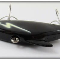 Heddon Black With White Lightning Bolt Super Sonic