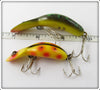 Heddon Pair: Bullfrog Tadpolly & Yellow Spotted Tiny Tad