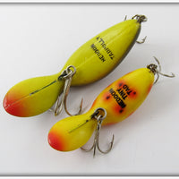 Heddon Pair: Bullfrog Tadpolly & Yellow Spotted Tiny Tad