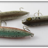 Heddon Natural G Finish Zara Puppy Lot Of Three