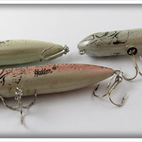 Heddon Natural G Finish Zara Puppy Lot Of Three