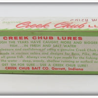 Creek Chub Perch Jointed Pikie In Box