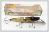 Vintage Creek Chub Perch Jointed Pikie Lure In Box 