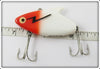 Heddon Blended Red Head White Super Sonic