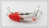 Heddon Red Head White Sonic In Correct Box 385 RH