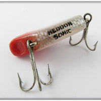 Heddon Red Head White Sonic In Correct Box 385 RH