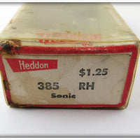 Heddon Red Head White Sonic In Correct Box 385 RH