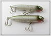 Heddon Silver Flitter Zara Puppy Pair