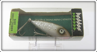 Heddon Silver Flitter Baby Zara Sealed In Box 0365 SS