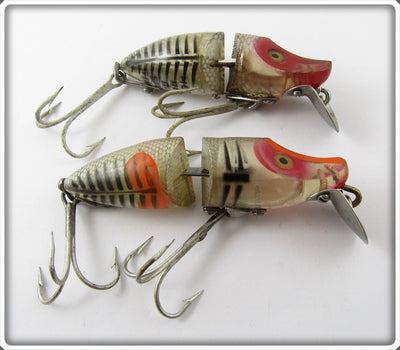 Heddon Silver Shore Fishable Jointed River Runt Pair