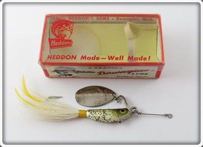 Heddon Silver Scale/Silver Flitter Spinfin In Correct Box 413 SS