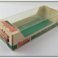 Heddon CDF Coachdog Yellow Fluorescent Brush Popper In Correct Box 5440