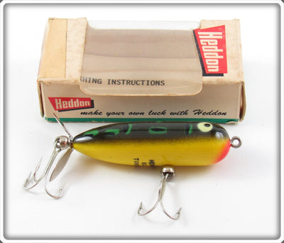 Vintage Heddon Bullfrog Baby Torpedo Lure In Box 
