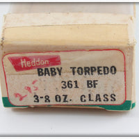 Heddon Bullfrog Baby Torpedo In Box