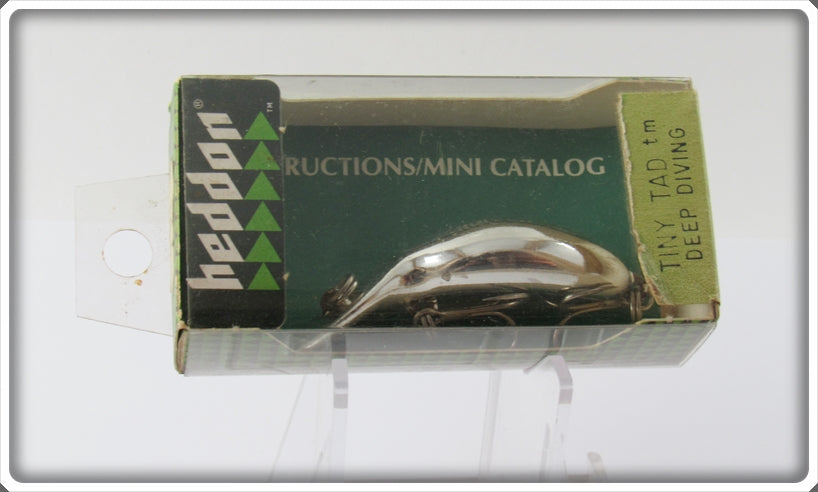 Heddon NP Nickel Plate Chrome Tiny Tad Sealed In Box 0390 NP