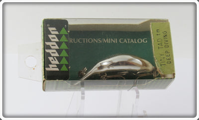 Heddon NP Nickel Plate Chrome Tiny Tad Sealed In Box 0390 NP